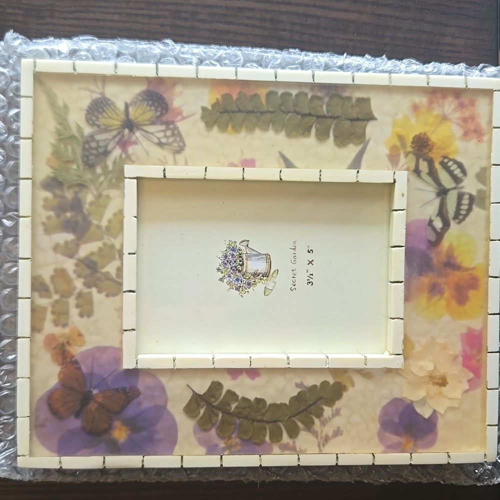 Jordan Mark JM Secret Garden Floral Botanic NEW IN BOX Frame